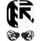 Black and White Geometric Shapes Galaxy Buds Pro Skin