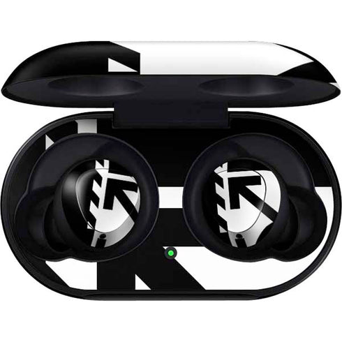 Black and White Geometric Shapes Galaxy Buds Skin