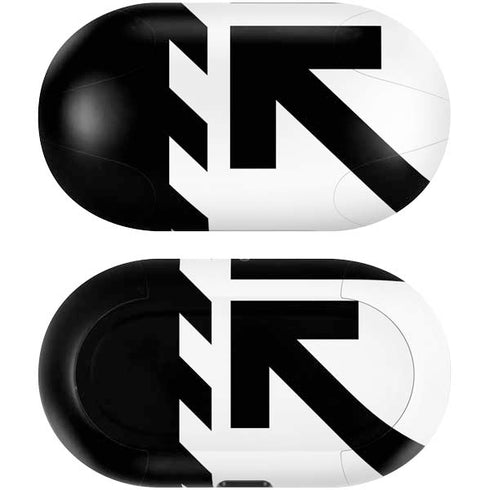 Black and White Geometric Shapes Galaxy Buds Skin