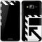 Black and White Geometric Shapes Galaxy J3 Skin