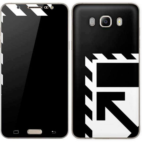 Black and White Geometric Shapes Galaxy J7 Skin