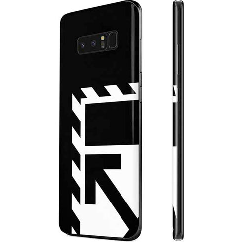 Black and White Geometric Shapes Galaxy Note 8 Skin