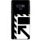 Black and White Geometric Shapes Galaxy Note 9 Skin