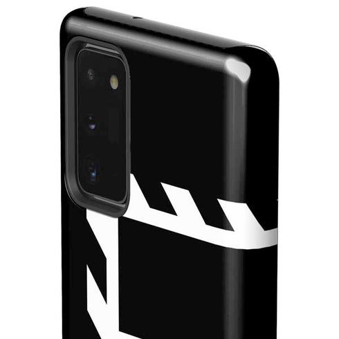 Black and White Geometric Shapes Galaxy Note20 5G Pro Case