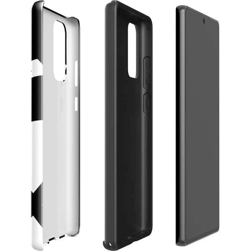 Black and White Geometric Shapes Galaxy Note20 5G Pro Case