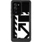 Black and White Geometric Shapes Galaxy Note20 Ultra 5G Waterproof Case