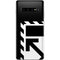 Black and White Geometric Shapes Galaxy S10 Plus Skin
