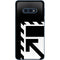 Black and White Geometric Shapes Galaxy S10e Skin