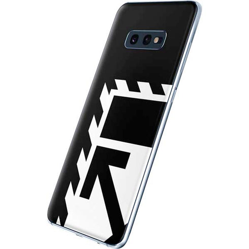 Black and White Geometric Shapes Galaxy S10e Skin