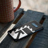 Black and White Geometric Shapes Galaxy S10e Skin