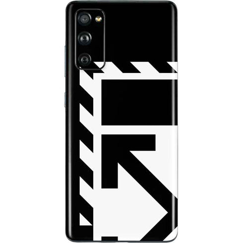 Black and White Geometric Shapes Galaxy S20 Fan Edition Skin