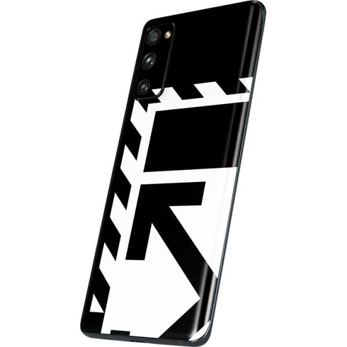 Black and White Geometric Shapes Galaxy S20 Fan Edition Skin