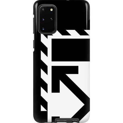 Black and White Geometric Shapes Galaxy S20 Plus Pro Case