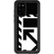 Black and White Geometric Shapes Galaxy S20 Plus Waterproof Case