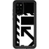 Black and White Geometric Shapes Galaxy S20 Plus Waterproof Case