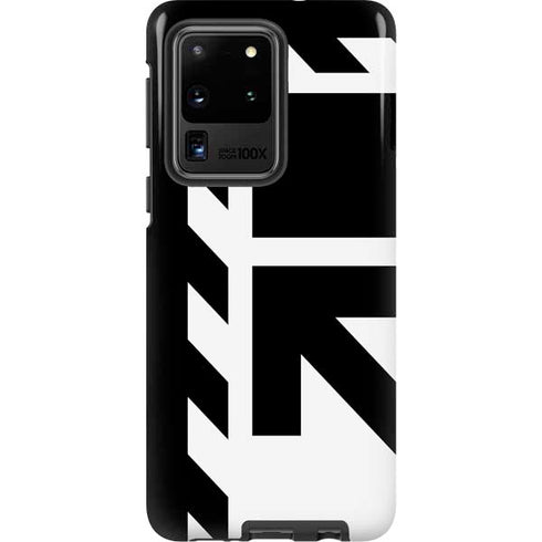 Black and White Geometric Shapes Galaxy S20 Ultra 5G Pro Case