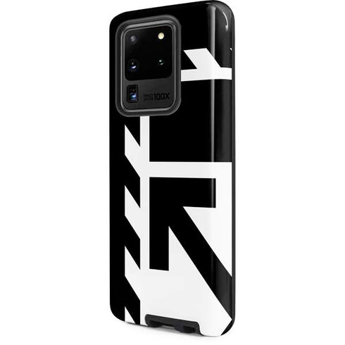 Black and White Geometric Shapes Galaxy S20 Ultra 5G Pro Case
