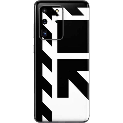 Black and White Geometric Shapes Galaxy S20 Ultra 5G Skin
