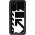 Black and White Geometric Shapes Galaxy S20 Waterproof Case