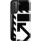 Black and White Geometric Shapes Galaxy S21 5G Pro Case