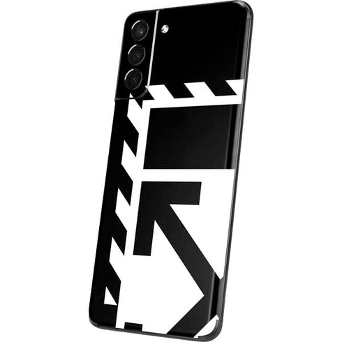 Black and White Geometric Shapes Galaxy S21 5G Skin
