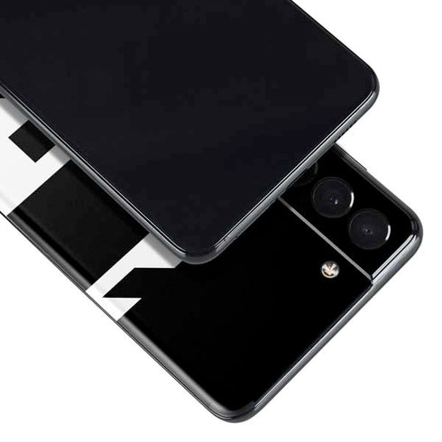 Black and White Geometric Shapes Galaxy S21 5G Skin