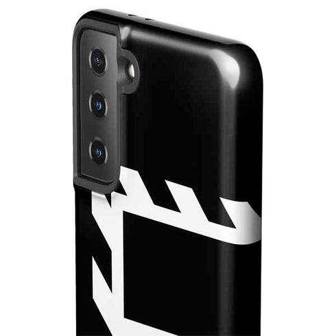 Black and White Geometric Shapes Galaxy S21 FE Pro Case