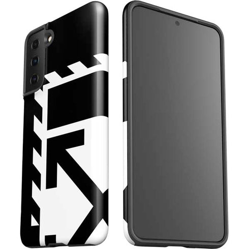 Black and White Geometric Shapes Galaxy S21 Plus 5G Pro Case