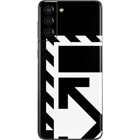 Black and White Geometric Shapes Galaxy S21 Plus 5G Skin