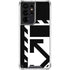 Black and White Geometric Shapes Galaxy S21 Ultra 5G Clear Case