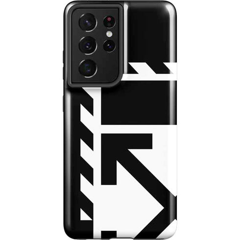 Black and White Geometric Shapes Galaxy S21 Ultra 5G Pro Case