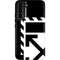 Black and White Geometric Shapes Galaxy S22 Plus Pro Case