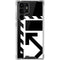 Black and White Geometric Shapes Galaxy S22 Ultra Clear Case