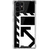 Black and White Geometric Shapes Galaxy S22 Ultra Clear Case