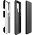 Black and White Geometric Shapes Galaxy S22 Ultra Pro Case