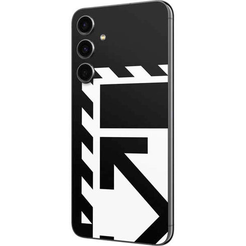 Black and White Geometric Shapes Galaxy S23 FE Skin