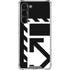 Black and White Geometric Shapes Galaxy S23 Plus Clear Case
