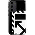 Black and White Geometric Shapes Galaxy S23 Plus Pro Case