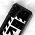 Black and White Geometric Shapes Galaxy S23 Plus Waterproof Case