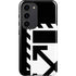 Black and White Geometric Shapes Galaxy S23 Pro Case