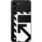 Black and White Geometric Shapes Galaxy S23 Skin