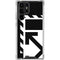 Black and White Geometric Shapes Galaxy S24 Ultra Clear Case