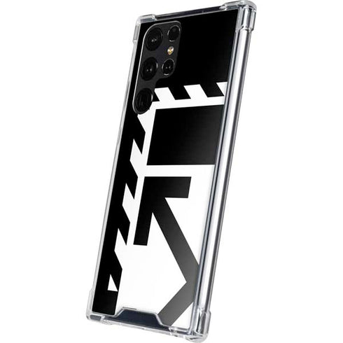 Black and White Geometric Shapes Galaxy S24 Ultra Clear Case