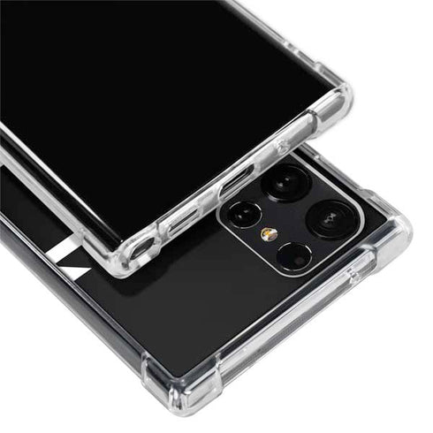 Black and White Geometric Shapes Galaxy S24 Ultra Clear Case