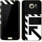 Black and White Geometric Shapes Galaxy S7 Edge Skin