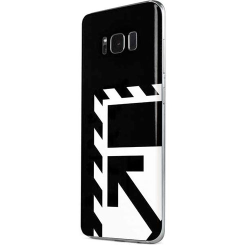 Black and White Geometric Shapes Galaxy S8 Plus Skin