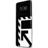 Black and White Geometric Shapes Galaxy S8 Plus Skin