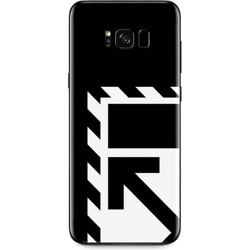 Black and White Geometric Shapes Galaxy S8 Skin