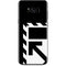 Black and White Geometric Shapes Galaxy S8 Skin