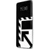 Black and White Geometric Shapes Galaxy S8 Skin
